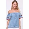 Cendriyon Tops Bleu Vêtements Femme for Tops / Blouses Couleur Bleu 2 Cendriyon Tops Bleu Vêtements Femme for Tops / Blouses Couleur Bleu -Cendriyon Soldes Boutique 22988581 500 A