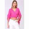 Cendriyon Tops Fushia Vêtements Femme for Tops / Blouses Couleur Fushia -Cendriyon Soldes Boutique 22988592 500 A