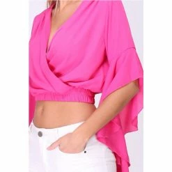 Cendriyon Tops Fushia Vêtements Femme for Tops / Blouses Couleur Fushia -Cendriyon Soldes Boutique 22988592 500 C