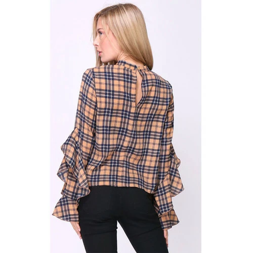 Cendriyon Tuniques Marron Vêtements Femme for Tops / Blouses Couleur Marron 4 Cendriyon Tuniques Marron Vêtements Femme for Tops / Blouses Couleur Marron – Image 2