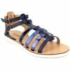 Cendriyon Sandales Bleu Chaussures Femme for Sandales et Nu-pieds Couleur Bleu 1 Cendriyon Sandales Bleu Chaussures Femme for Sandales et Nu-pieds Couleur Bleu -Cendriyon Soldes Boutique 4148135 500 A