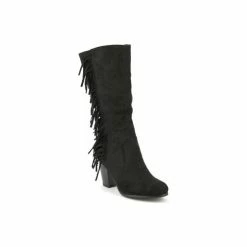 Cendriyon Bottes Noir Chaussures Femme for Bottes Couleur Noir -Cendriyon Soldes Boutique 4148867 500 B