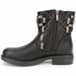 Cendriyon Bottines Noir Chaussures Femme for Bottines / Boots Couleur Noir -Cendriyon Soldes Boutique 4909177 500 C