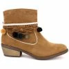 Cendriyon Bottines Taupe Chaussures Femme for Bottines / Boots Couleur Taupe