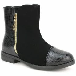 Cendriyon Bottines Noir Chaussures Femme for Bottines / Boots Couleur Noir -Cendriyon Soldes Boutique 4939869 500 C