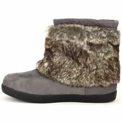 Cendriyon Bottines Gris Chaussures Femme for Bottines / Boots Couleur Gris -Cendriyon Soldes Boutique 4981688 500 C