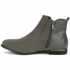 Cendriyon Bottines Gris Chaussures Femme for Bottines / Boots Couleur Gris 7 Cendriyon Bottines Gris Chaussures Femme for Bottines / Boots Couleur Gris -Cendriyon Soldes Boutique 5117270 500 C
