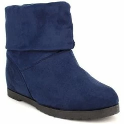 Cendriyon Bottines Bleu Chaussures Femme for Bottines / Boots Couleur Bleu