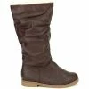 Cendriyon Bottes Marron Chaussures Femme for Bottes Couleur Marron -Cendriyon Soldes Boutique 5357867 500 A