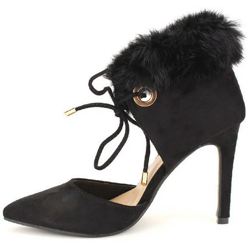 Cendriyon Escarpins Noir Chaussures Femme for Escarpins Couleur Noir 5 Cendriyon Escarpins Noir Chaussures Femme for Escarpins Couleur Noir – Image 3