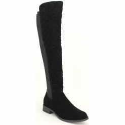 Cendriyon Bottes Noir Chaussures Femme for Bottes Couleur Noir -Cendriyon Soldes Boutique 5363362 500 B