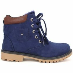 Cendriyon Bottines Bleu Chaussures Femme for Bottines / Boots Couleur Bleu