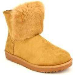 Cendriyon Bottines Caramel Chaussures Femme for Bottines / Boots Couleur Caramel