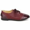 Cendriyon Ballerines Bordeaux Chaussures Femme for Ballerines / Babies Couleur Bordeaux -Cendriyon Soldes Boutique 5395572 500 A