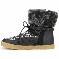 Cendriyon Bottines Noir Chaussures Femme for Bottines / Boots Couleur Noir -Cendriyon Soldes Boutique 5539532 500 C