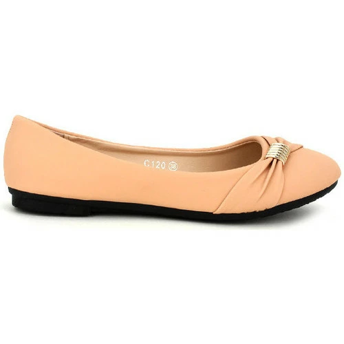 Cendriyon Ballerines Rose Chaussures Femme for Ballerines / Babies Couleur Rose 5 Cendriyon Ballerines Rose Chaussures Femme for Ballerines / Babies Couleur Rose – Image 3