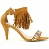 Cendriyon Sandales Caramel Chaussures Femme for Sandales et Nu-pieds Couleur Caramel -Cendriyon Soldes Boutique 5548193 500 A
