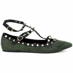 Cendriyon Ballerines Kaki Chaussures Femme for Ballerines / Babies Couleur Kaki