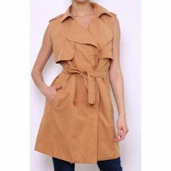 Cendriyon Manteaux Caramel Vêtements Femme for Manteaux Couleur Caramel