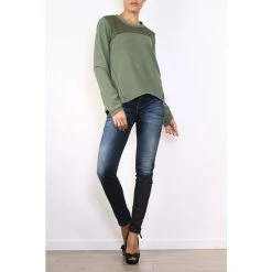 Cendriyon Tops Kaki Vêtements Femme for Tops / Blouses Couleur Kaki -Cendriyon Soldes Boutique 5584913 500 C