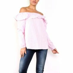 Cendriyon Soldes Boutique 3 Cendriyon Tops Rose Vêtements Femme for Tops / Blouses Couleur Rose
