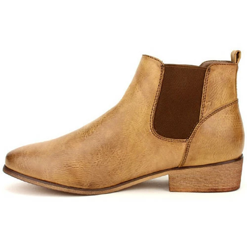 Cendriyon Bottines Caramel Chaussures Femme for Bottines / Boots Couleur Caramel 4 Cendriyon Bottines Caramel Chaussures Femme for Bottines / Boots Couleur Caramel – Image 2