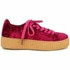 Cendriyon Baskets Bordeaux Chaussures Femme for Baskets mode Couleur Bordeaux