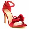 Cendriyon Sandales Rouge Chaussures Femme for Sandales et Nu-pieds Couleur Rouge -Cendriyon Soldes Boutique 5625362 500 A