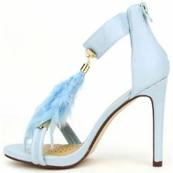 Cendriyon Sandales Bleu Chaussures Femme for Sandales et Nu-pieds Couleur Bleu -Cendriyon Soldes Boutique 5625363 500 B