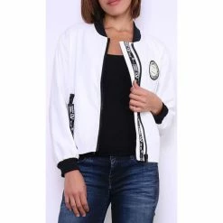 Cendriyon Manteaux Blanc Vêtements Femme for Manteaux Couleur Blanc