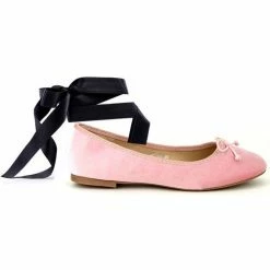 Cendriyon Ballerines Rose Chaussures Femme for Ballerines / Babies Couleur Rose