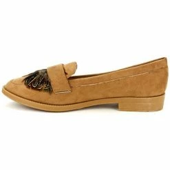Cendriyon Ballerines Caramel Chaussures Femme for Ballerines / Babies Couleur Caramel -Cendriyon Soldes Boutique 5818413 500 C