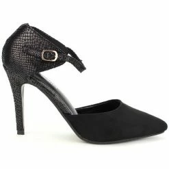 Cendriyon Escarpins Noir Chaussures Femme for Escarpins Couleur Noir
