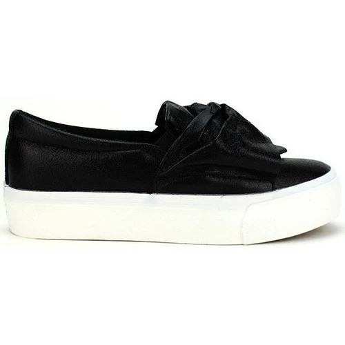 Cendriyon Baskets Noir Chaussures Femme for Baskets mode Couleur Noir 5 Cendriyon Baskets Noir Chaussures Femme for Baskets mode Couleur Noir – Image 3