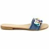 Cendriyon Sandales Bleu Chaussures Femme for Sandales et Nu-pieds Couleur Bleu -Cendriyon Soldes Boutique 5824935 500 A