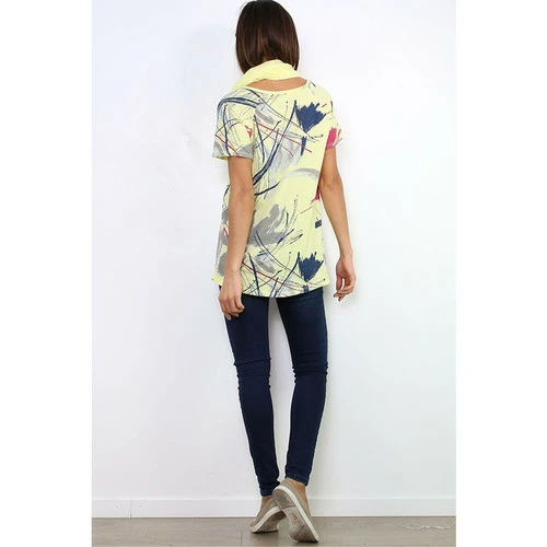 Cendriyon Tops Jaune Vêtements Femme for Tops / Blouses Couleur Jaune 4 Cendriyon Tops Jaune Vêtements Femme for Tops / Blouses Couleur Jaune – Image 2