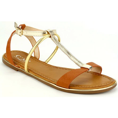Cendriyon Sandales Caramel Chaussures Femme for Sandales et Nu-pieds Couleur Caramel 4 Cendriyon Sandales Caramel Chaussures Femme for Sandales et Nu-pieds Couleur Caramel – Image 2