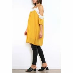 Cendriyon Tuniques Jaune Vêtements Femme for Tops / Blouses Couleur Jaune -Cendriyon Soldes Boutique 5990837 500 C