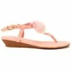 Cendriyon Tongs Rose Chaussures Femme for Tongs Couleur Rose -Cendriyon Soldes Boutique 6110245 500 A