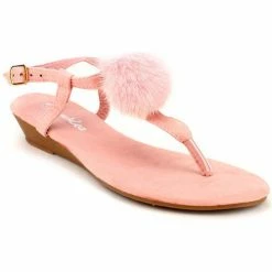 Cendriyon Tongs Rose Chaussures Femme for Tongs Couleur Rose -Cendriyon Soldes Boutique 6110245 500 B