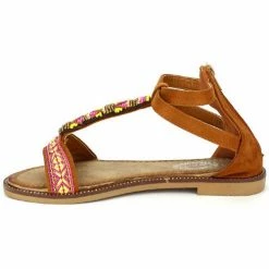 Cendriyon Sandales Marron Chaussures Femme for Sandales et Nu-pieds Couleur Marron -Cendriyon Soldes Boutique 6144294 500 C