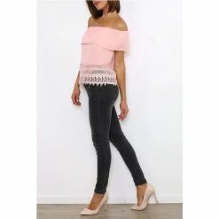 Cendriyon Tops Rose Vêtements Femme for Tops / Blouses Couleur Rose -Cendriyon Soldes Boutique 6240975 500 C