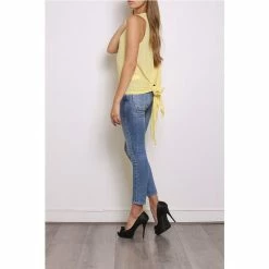 Cendriyon Tops Jaune Vêtements Femme for Tops / Blouses Couleur Jaune -Cendriyon Soldes Boutique 6257730 500 C