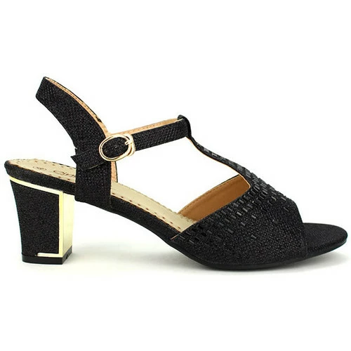 Cendriyon Sandales Noir Chaussures Femme for Sandales et Nu-pieds Couleur Noir 3 Cendriyon Sandales Noir Chaussures Femme for Sandales et Nu-pieds Couleur Noir