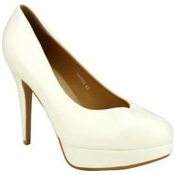 Cendriyon Escarpins Blanc Chaussures Femme for Escarpins Couleur Blanc