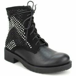 Cendriyon Bottines Noir Chaussures Femme for Bottines / Boots Couleur Noir 6 Cendriyon Bottines Noir Chaussures Femme for Bottines / Boots Couleur Noir -Cendriyon Soldes Boutique 6454332 500 B