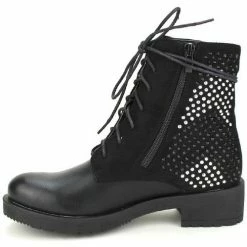 Cendriyon Bottines Noir Chaussures Femme for Bottines / Boots Couleur Noir 7 Cendriyon Bottines Noir Chaussures Femme for Bottines / Boots Couleur Noir -Cendriyon Soldes Boutique 6454332 500 C