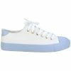 Cendriyon Baskets Blanc Chaussures Femme for Baskets mode Couleur Blanc -Cendriyon Soldes Boutique 6454340 500 A
