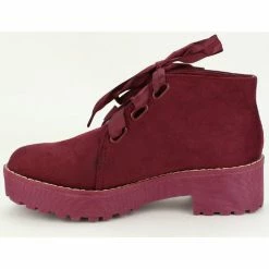 Cendriyon Bottines Bordeaux Chaussures Femme for Bottines / Boots Couleur Bordeaux -Cendriyon Soldes Boutique 6454344 500 C