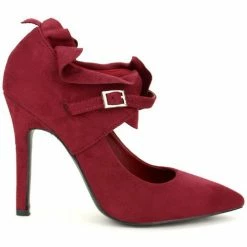Cendriyon Escarpins Bordeaux Chaussures Femme for Escarpins Couleur Bordeaux